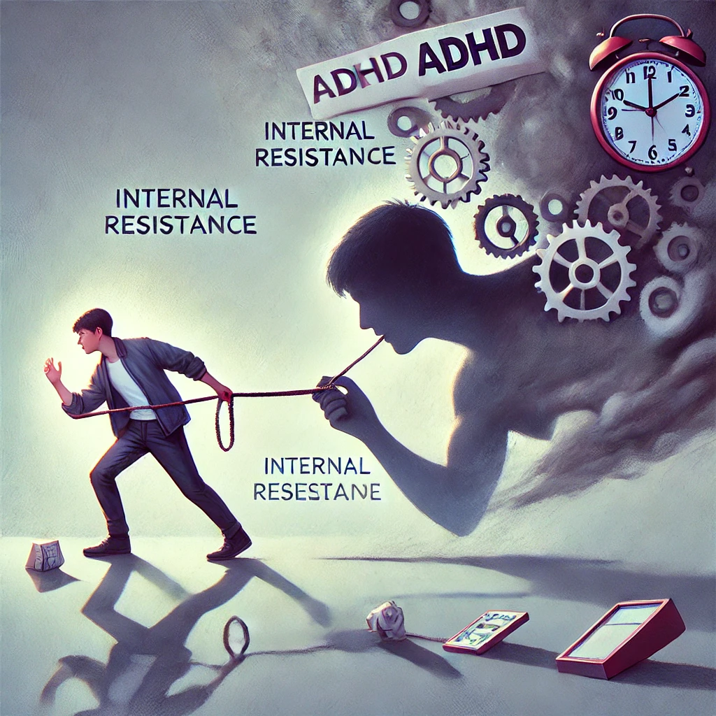 adhd shame internal resistance to habits